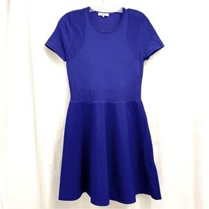 Parker Blue Knit Dress
